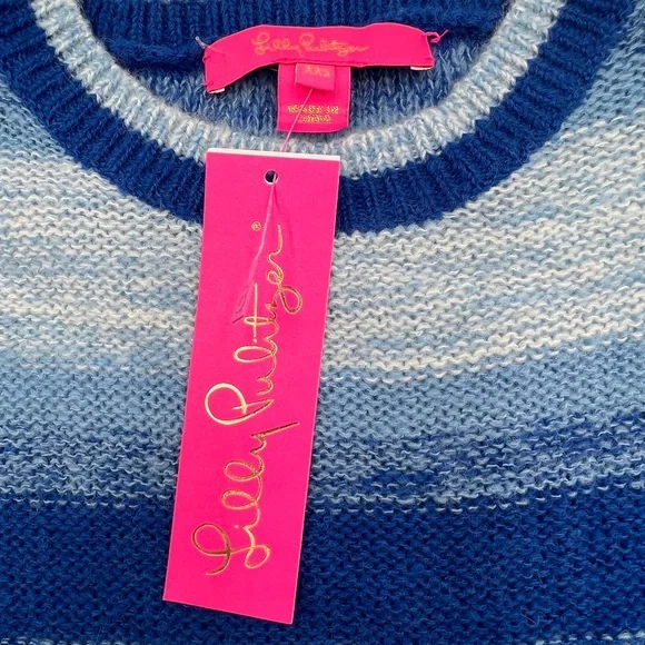 LILLY PULITZER - Elannie Sweater in Blue Ombre - Picture 4 of 9